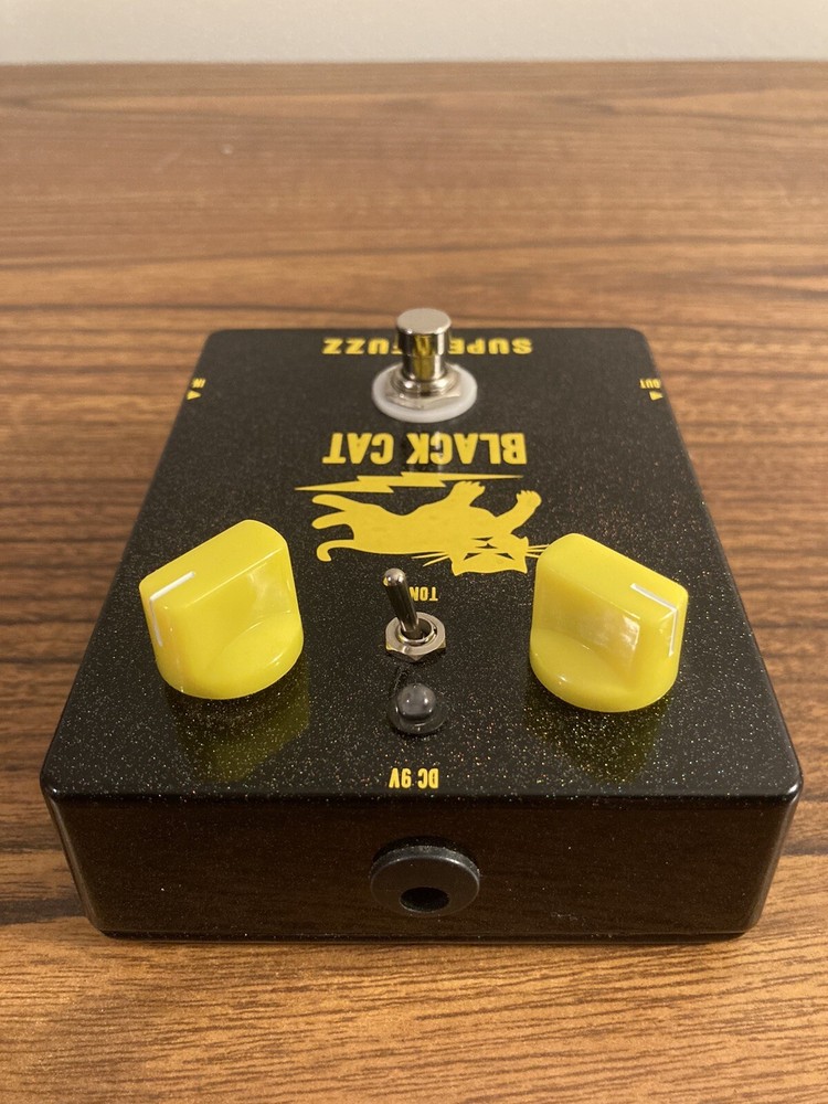 Black Cat Super Fuzz Effects Pedal #255