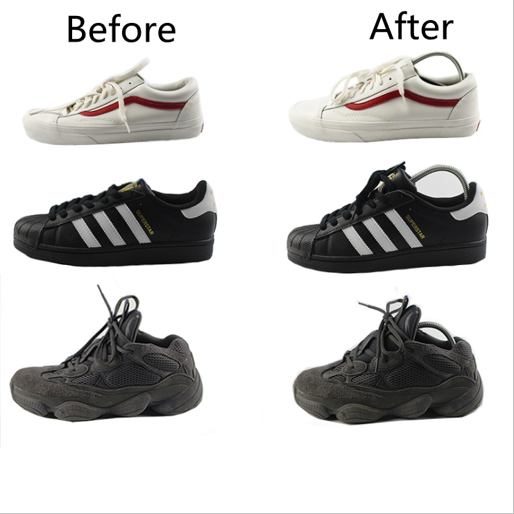 Shoe Trees Support Shaper Plastic Spring Stretcher / Shoe Crease Protector Guard