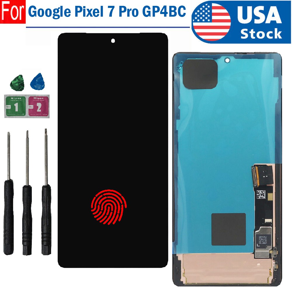 OLED For Google Pixel 7 Pro LCD Display Touch Screen Digitizer Assembly + Frame