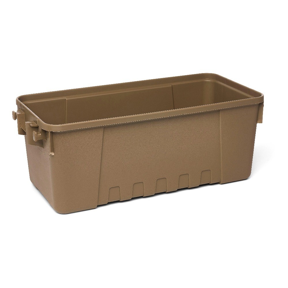 Desert Tan, 17-Gallon Lockable Storage Box