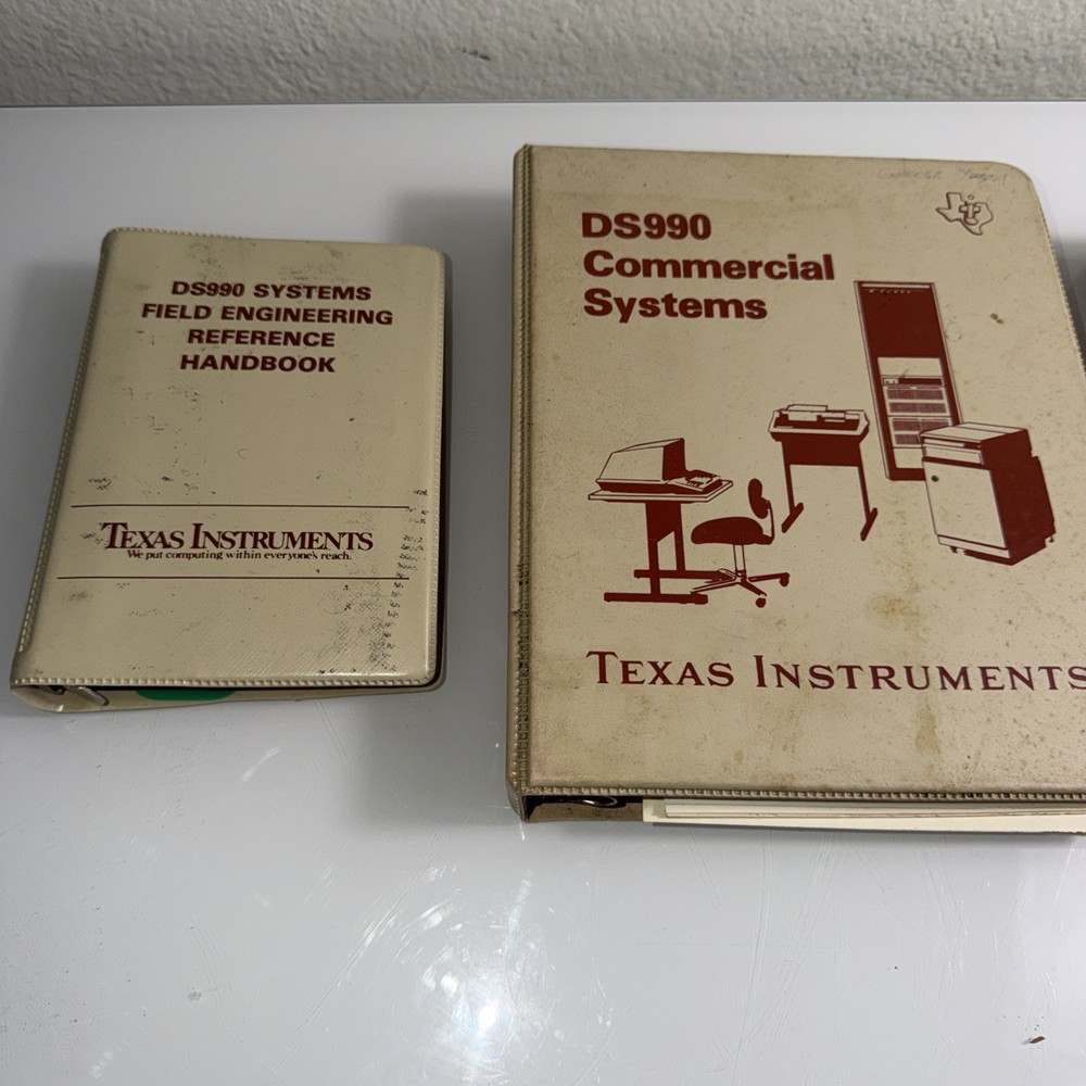 Texas Instruments 990 Handbook & Guide Vintage