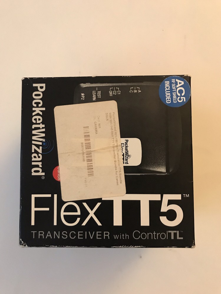 PocketWizard Flex Transceiver TT5 Bundle W/mini TT1 Transmitter for Canon DSLR