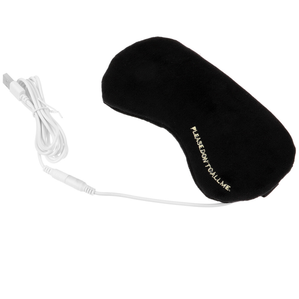 1 Set USB Heating Eye Mask Steam Warm Mask Temperature Adjustable Sleeping