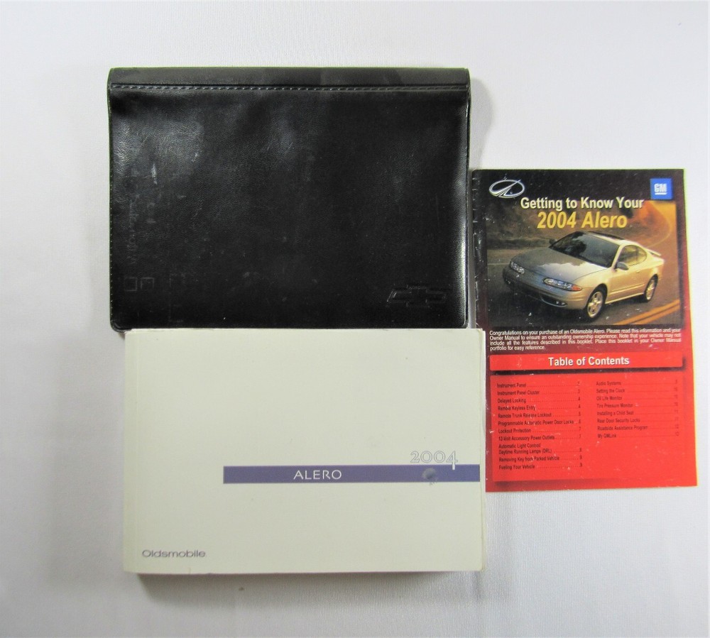 2004 Oldsmobile Alero Owners Manual