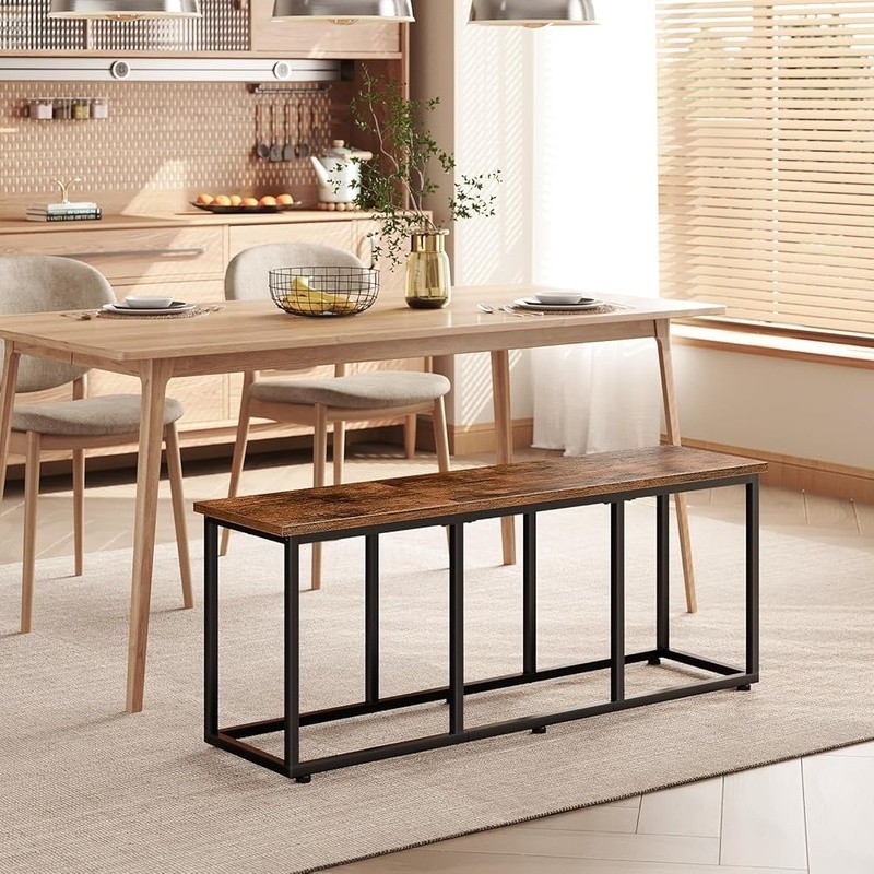 Multifunctional Dining Bench Indoor Outdoor Seating Versatile Easy Assembly New