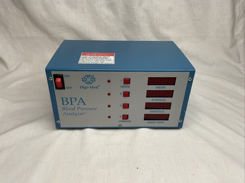 DIGI-MED BLOOD PRESSURE ANALYZER  BPA