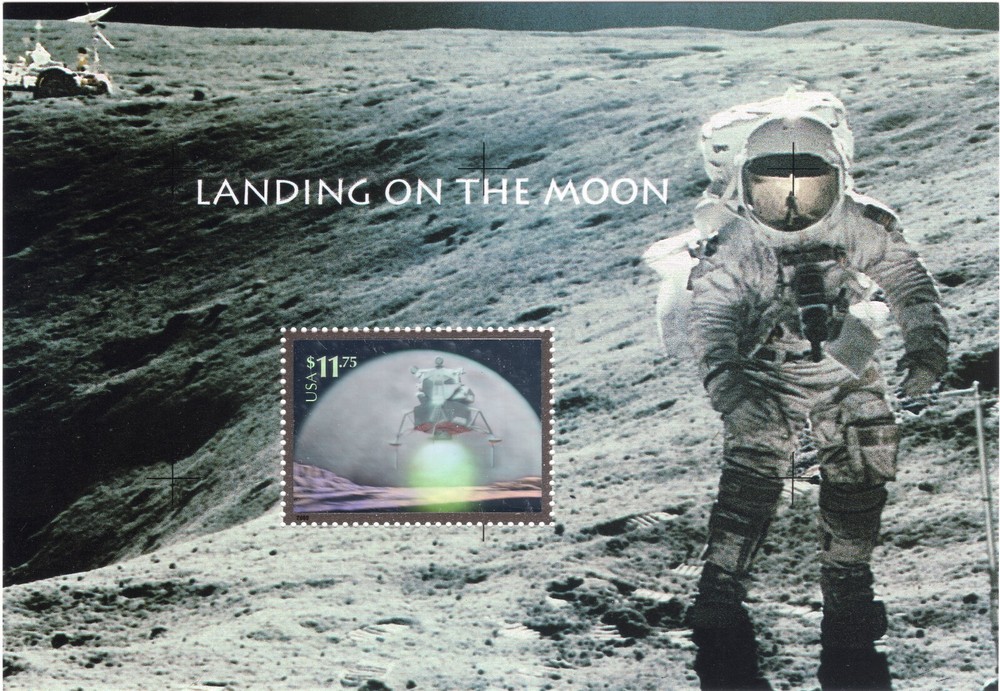 Scott #3413 Landing on the Moon Stamp Sheet - MNH