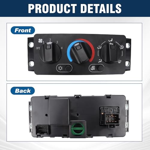 Climate Control Module AC Heater Control Panel Switch Compatible with Mack