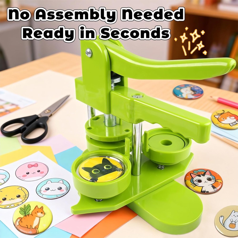 Button Pin Maker Machine Kit