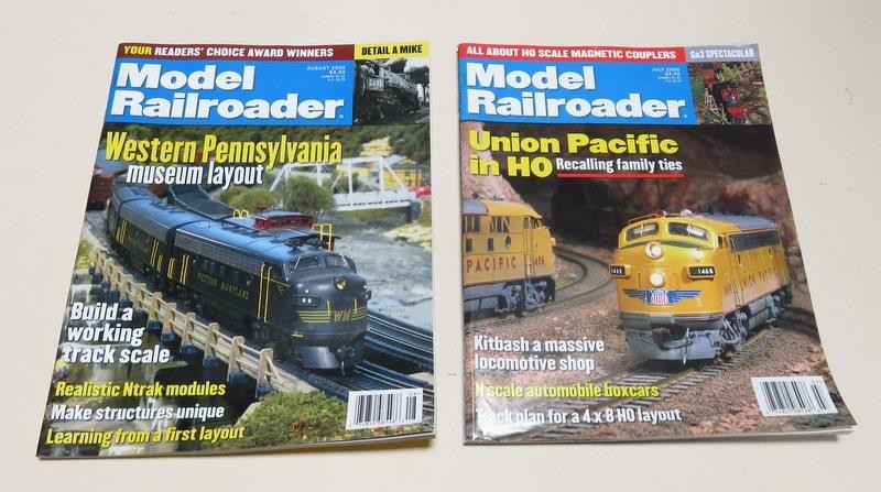 Model Railroader Magazine Complete Year 2000 - 12 Issues