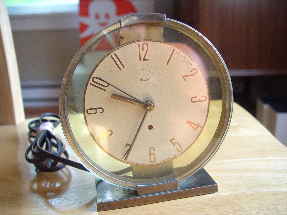 Westclox Oracle S6-E Electric Mantle Clock