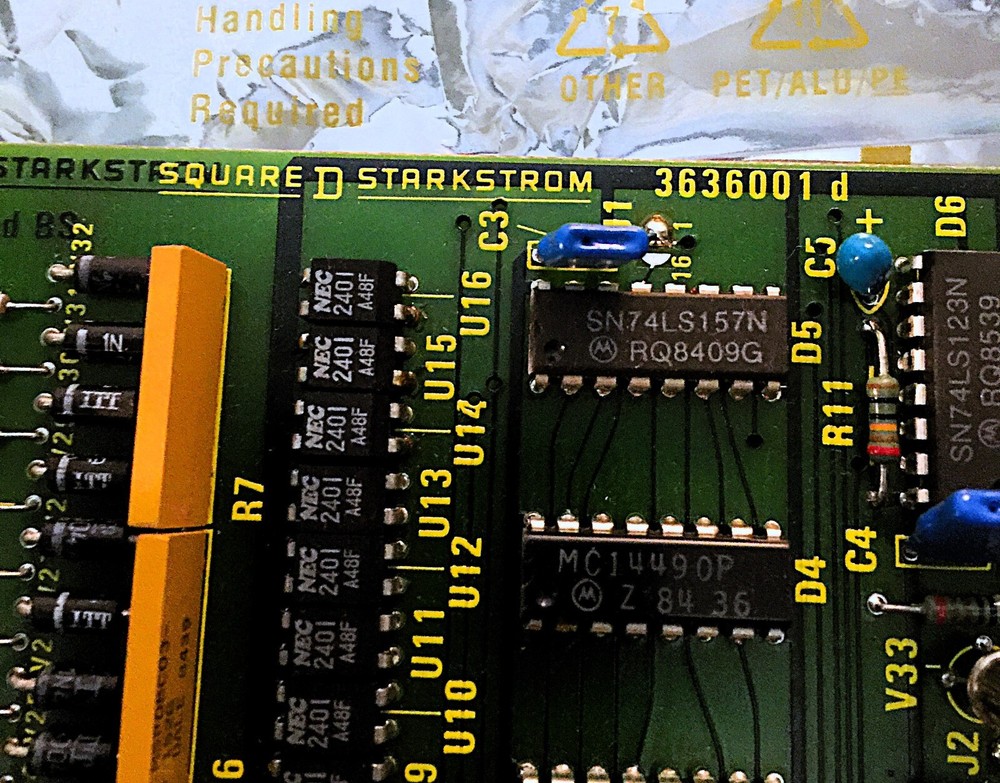 SQUARE D S-IS 7861 ES INPUT INTERFACE CARD 3636001