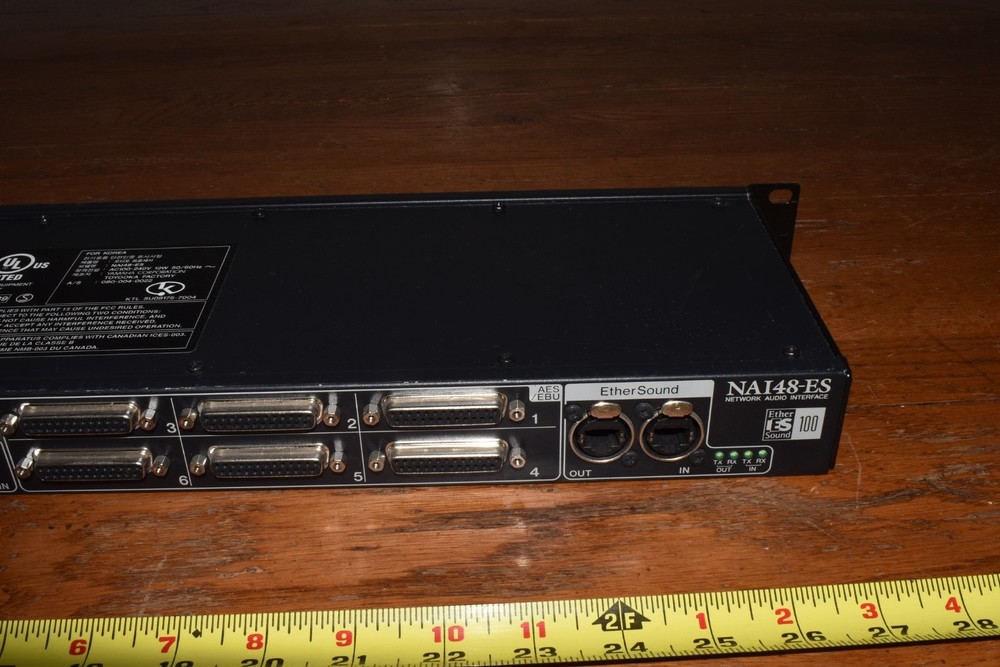 YAMAHA NETWORK AUDIO INTERFACE USED MODEL# NAI48-ES