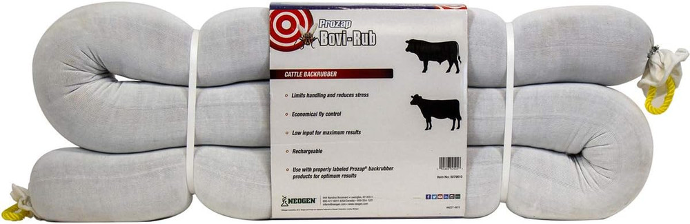 5079610 Bovi-Rub Backrubber 10',White