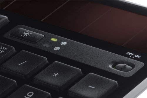 Logitech K750 Wireless Solar Keyboard for Windows Solar Recharging Keyboard...