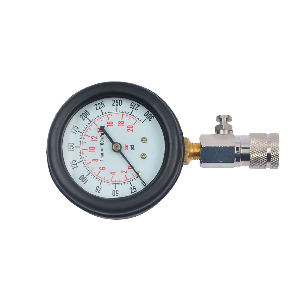 Compression Tester Compression Tester for Gasoline Engine Tool 0-20 Bar 9pcs