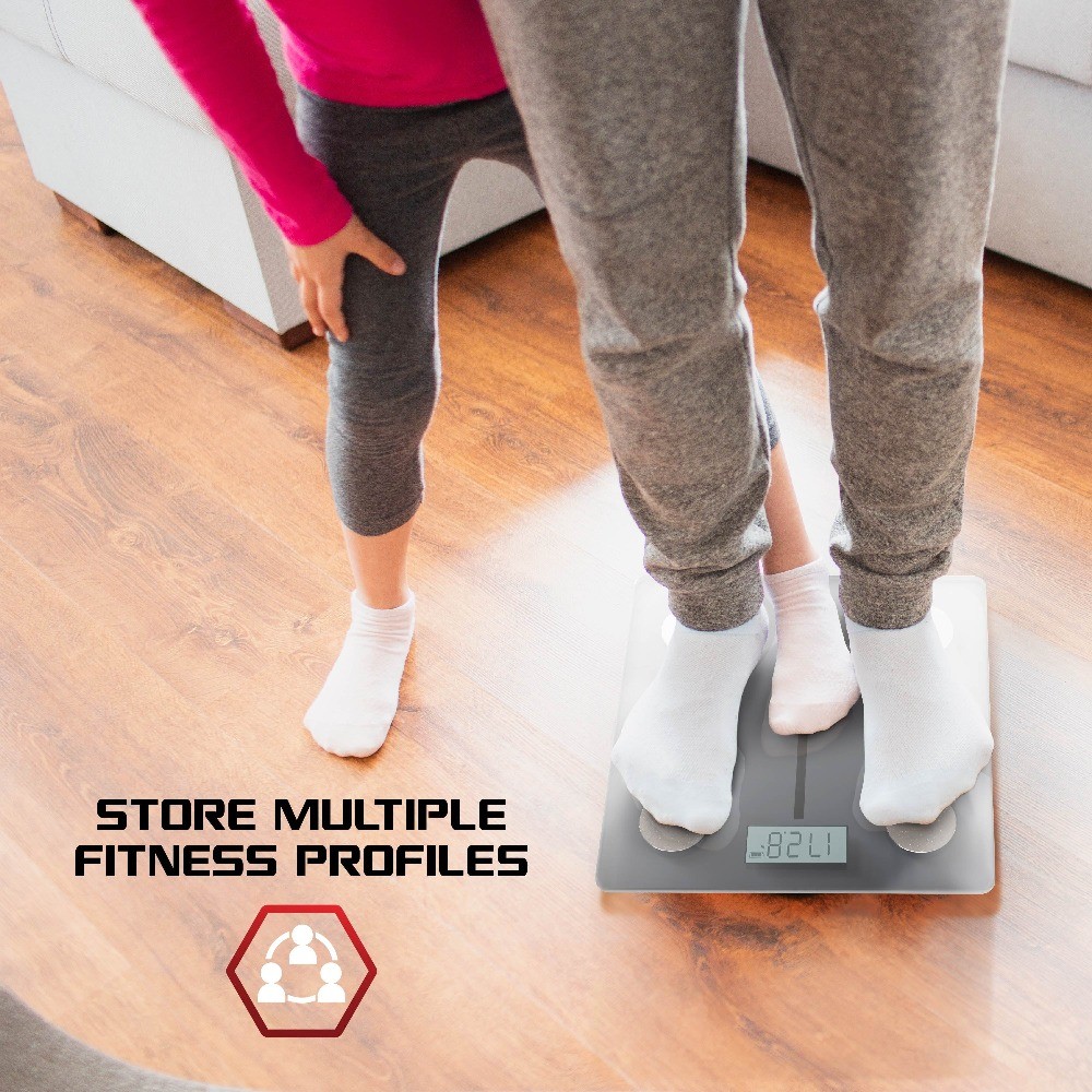 Smart Scale, Bluetooth Digital Scale for Body Weight, BMI