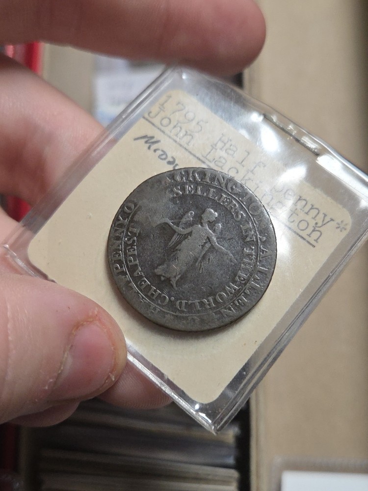 United Kingdom - 1795 ½ Penny Middlesex - Lackington’s