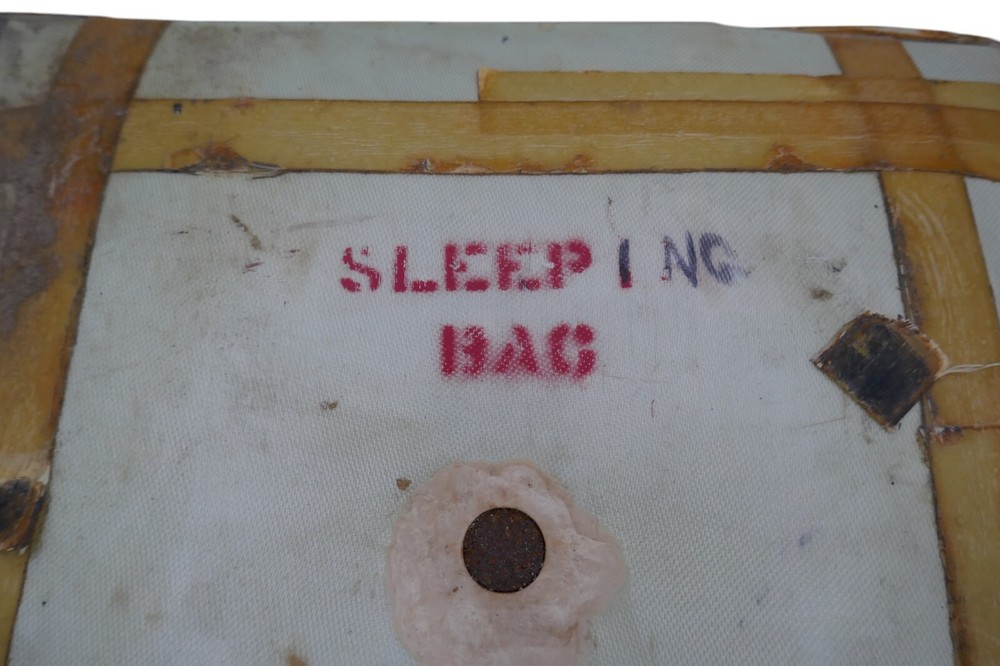 1960 USAF Sealed Container Parachute Bailout Sleeping Bag