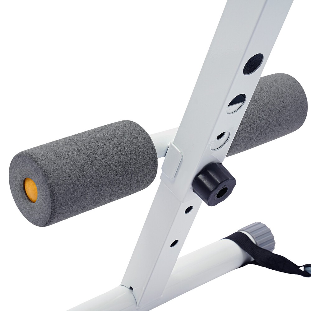Foldable Multi-Workout Ab Machine Abdominal Cruncher Sit Up Bench Side Shaper