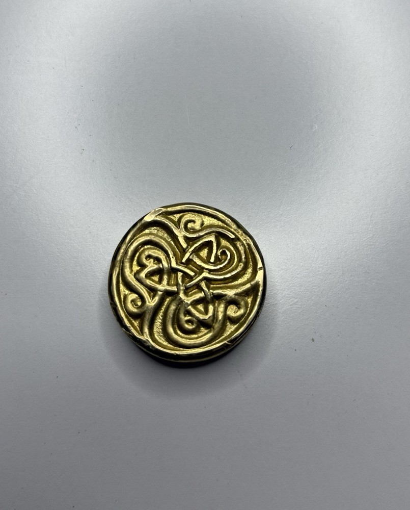 Nordic Gold Celtic Knot Coin!!!