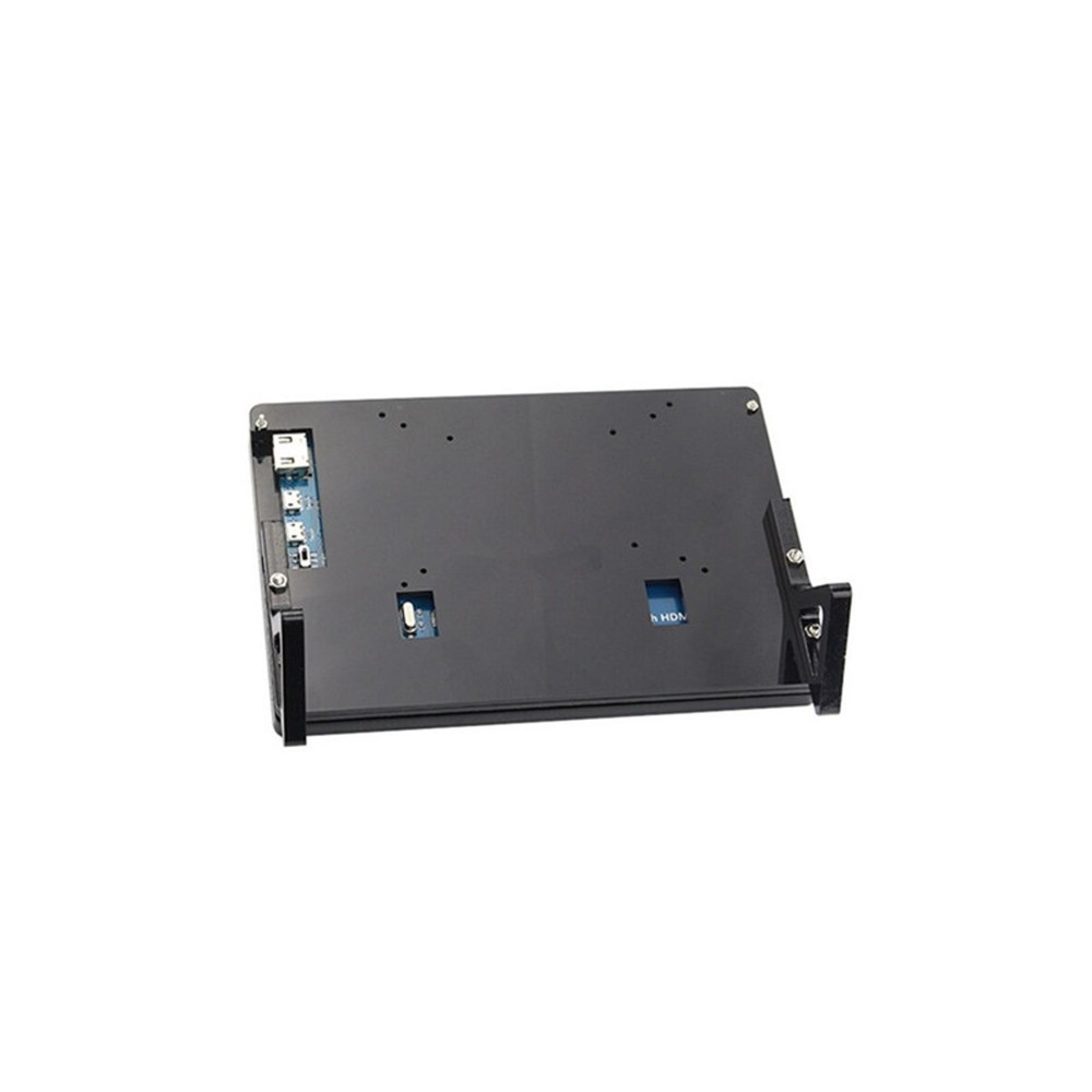 Acrylic Front & Back Shell + Base+ Screws For 7 inch Raspberry Pi 2 B LCD Screen