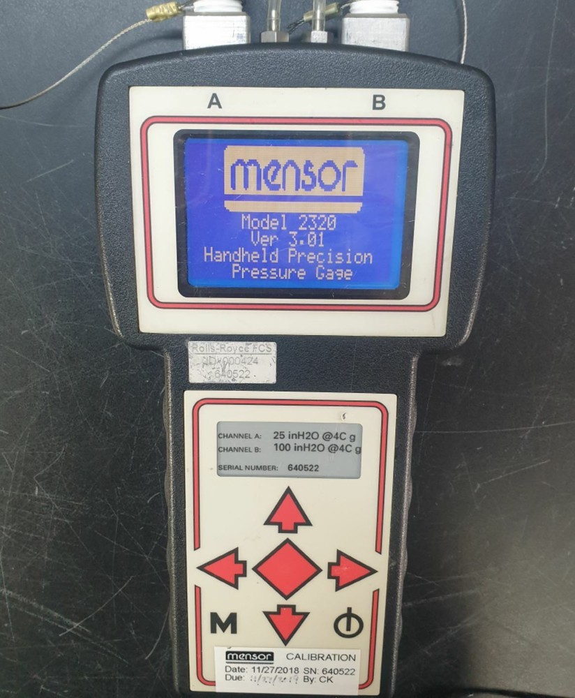 mensor 2320 Handheld Precision Pressure Gage