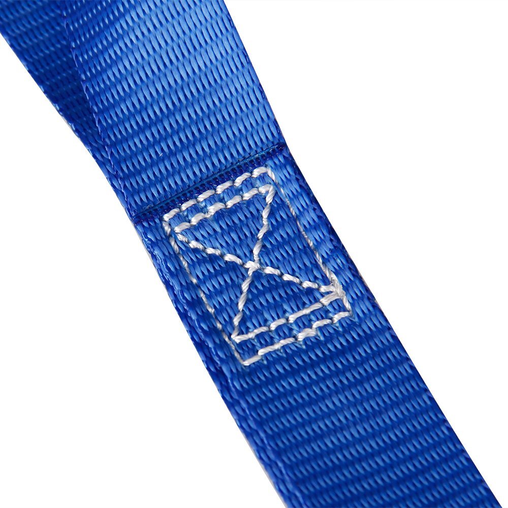6pcs 1"x1FT Soft Loop Tie Down Straps 1500 Load Capacity 4500 Lbs for ATV UTV