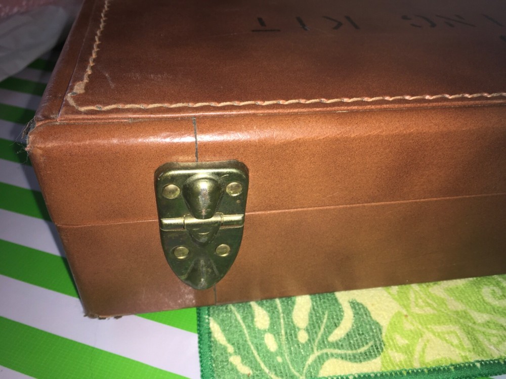 Vintage US Government BLM & Forest Service Fire Fighting Time Keeper Briefcase
