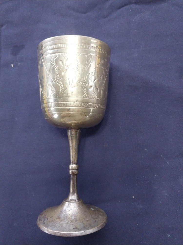 JUDAICA WINE Chalice CUP Kiddush SHABBAT
