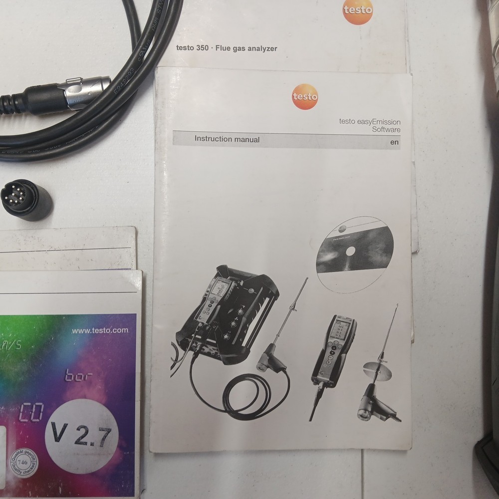 Testo 350 Flue Gas Analyzer