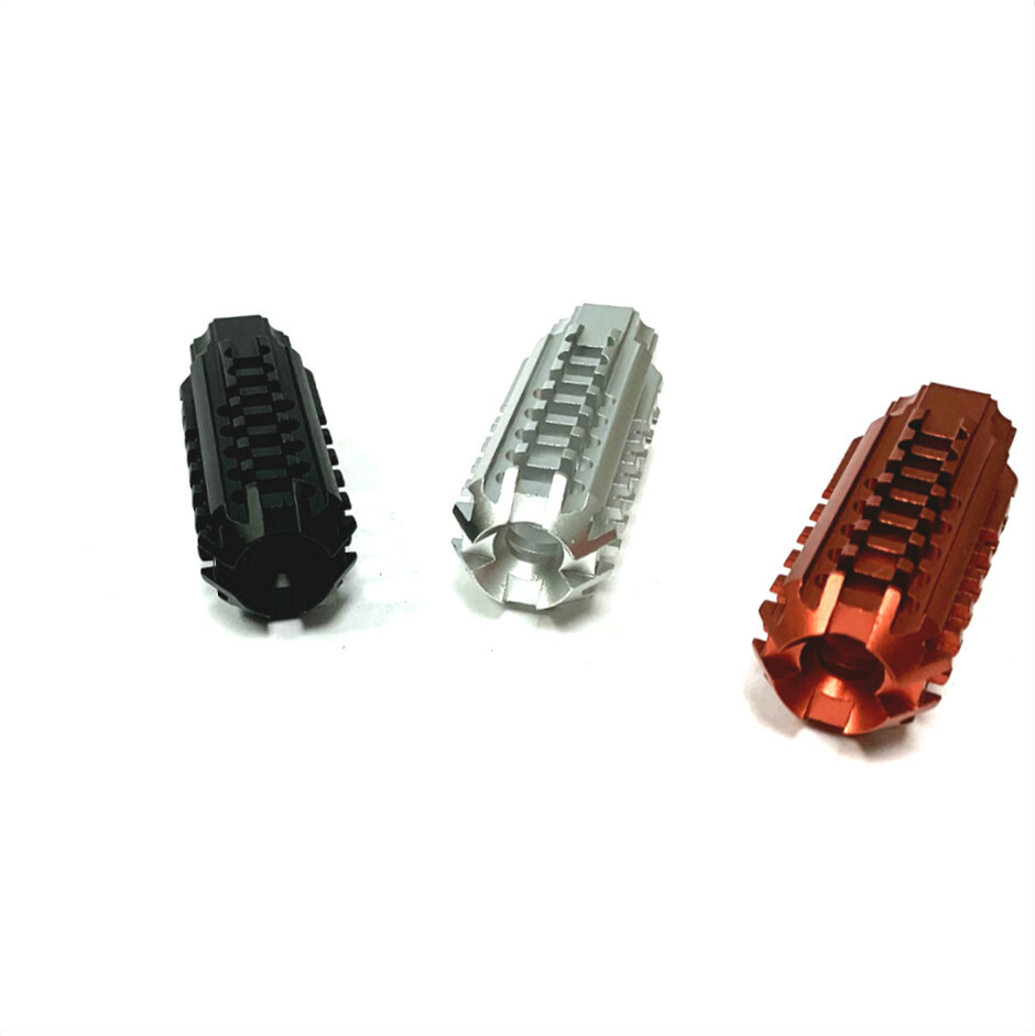 Variations Color Muzzle Brake Compensator 1/2''x28 TPI Thread For 9 mm