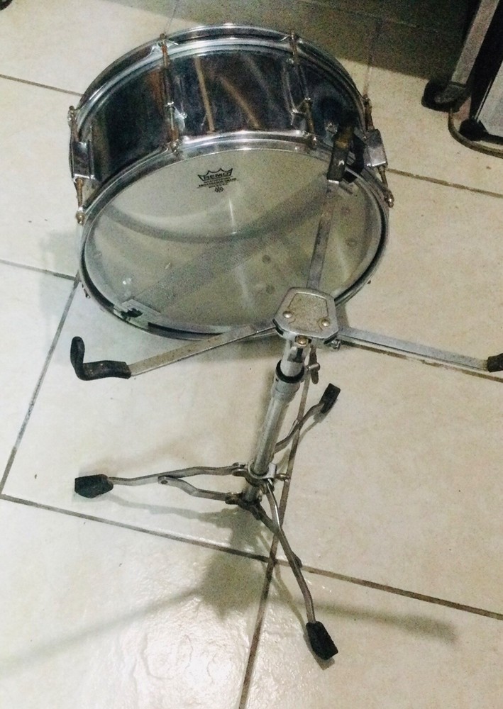 Percision Percussion Snare Drum with Stand Made In Taiwan