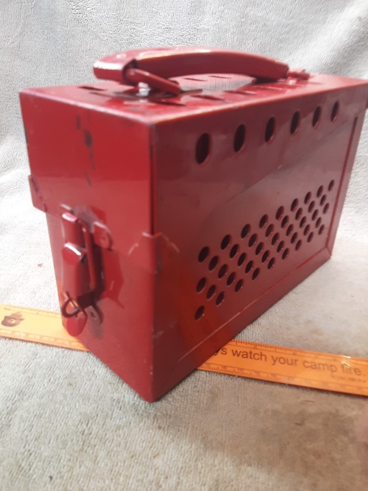 Brady Lock Group Lock Box Red