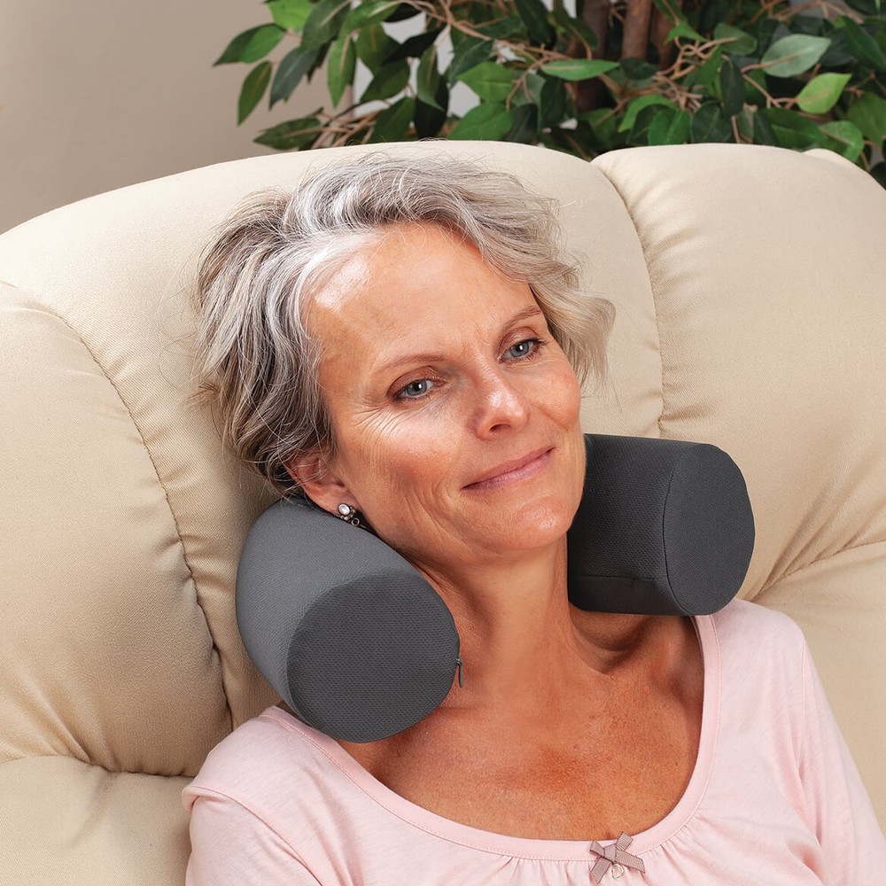 LivingSURE Bendable Memory Foam Twist Pillow