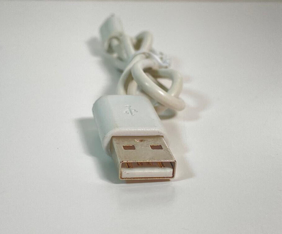 Logitech Micro USB Charging & Data Sync Cable, 16" - White