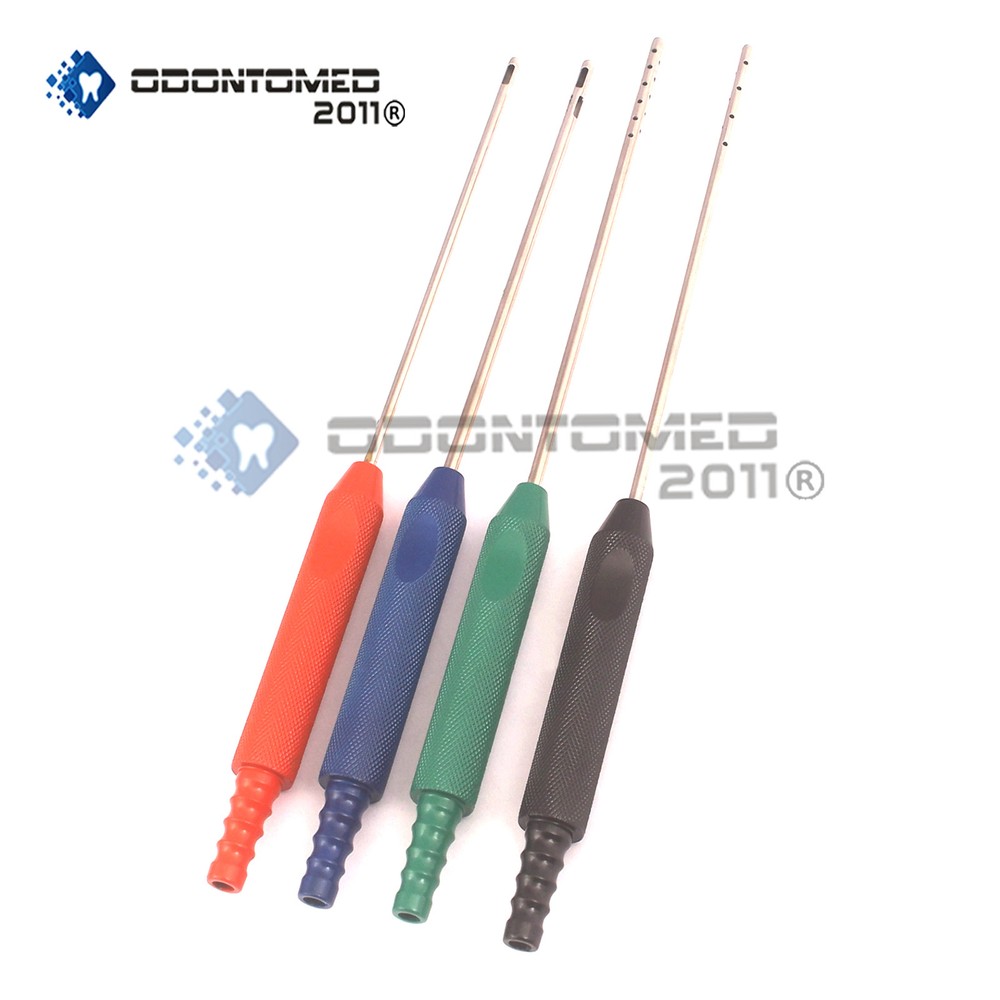 Cannulas (Set of 4) 3.5-4mm Plastic Surgery Instruments