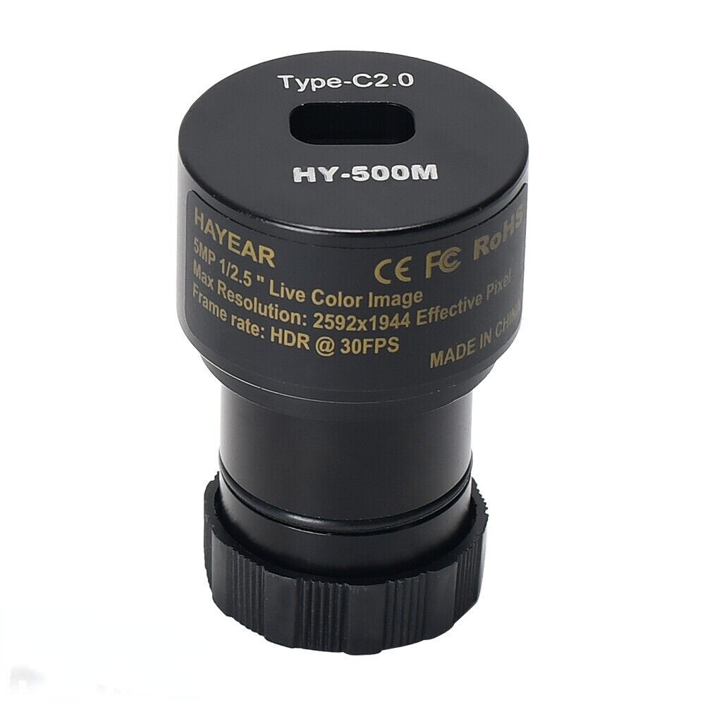 HAYEAR HY-500M 5MP Microscope Camera Digital Eyepiece USB Camera for Microscope