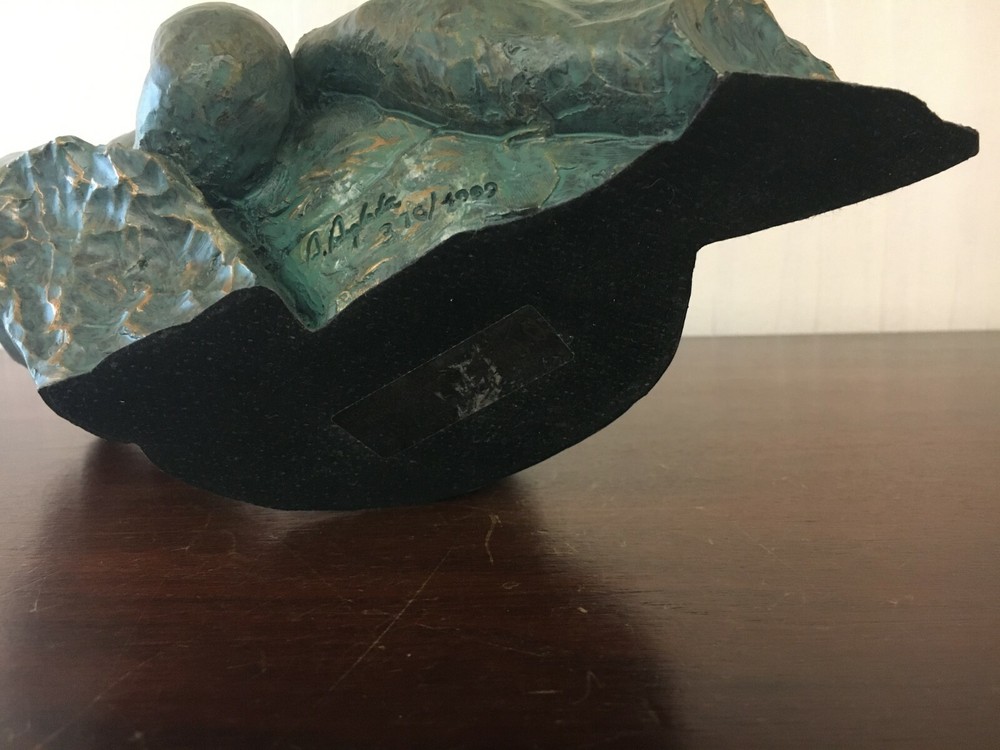 1 Bronze Statue Baby / Signed Aanglada Numbered