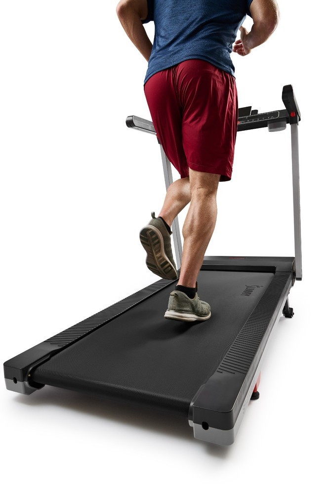 Fully Assembled Smart Treadmill One Click Quick Button Auto Incline Cushion Deck