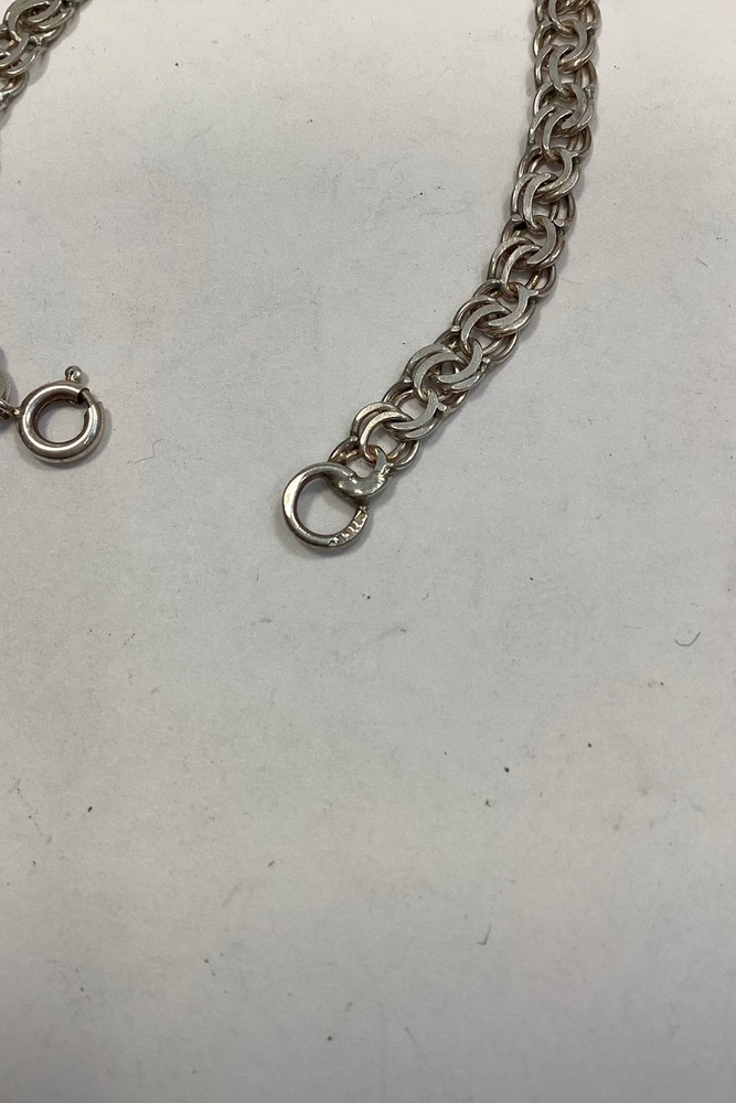 Danish Bismarck bracelet in sterling silver