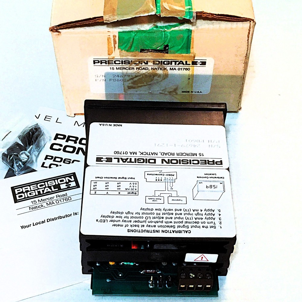 PRECISION DIGITAL PD601 3 PANEL METER