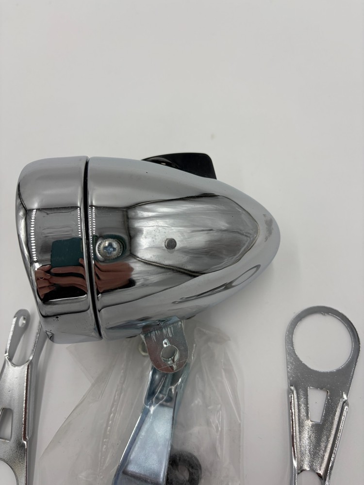 Sunlite Low Rider Fender Mount Chrome Bicycle Headlight
