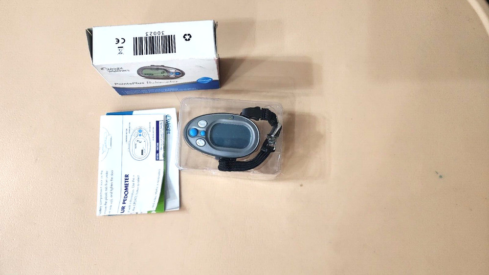 Weight Watchers Points Plus Pedometer, Walking Pedometer Open Box 30023