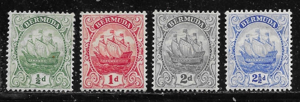 BERMUDA      SC40-48      SG44-51         MINT NEVER HINGED MINT LIGHTLY HINGED