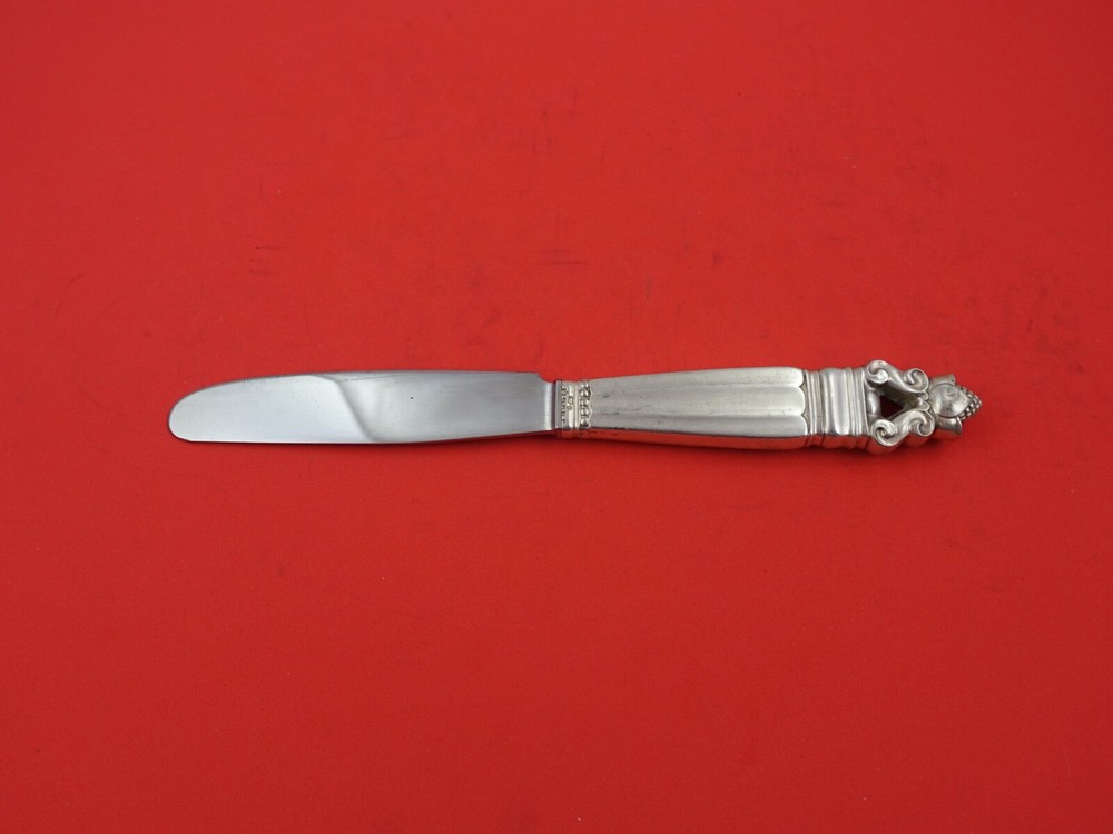 Acorn by Various Maker Sterling Silver Regular Knife 8" w/ 4" handle & blade