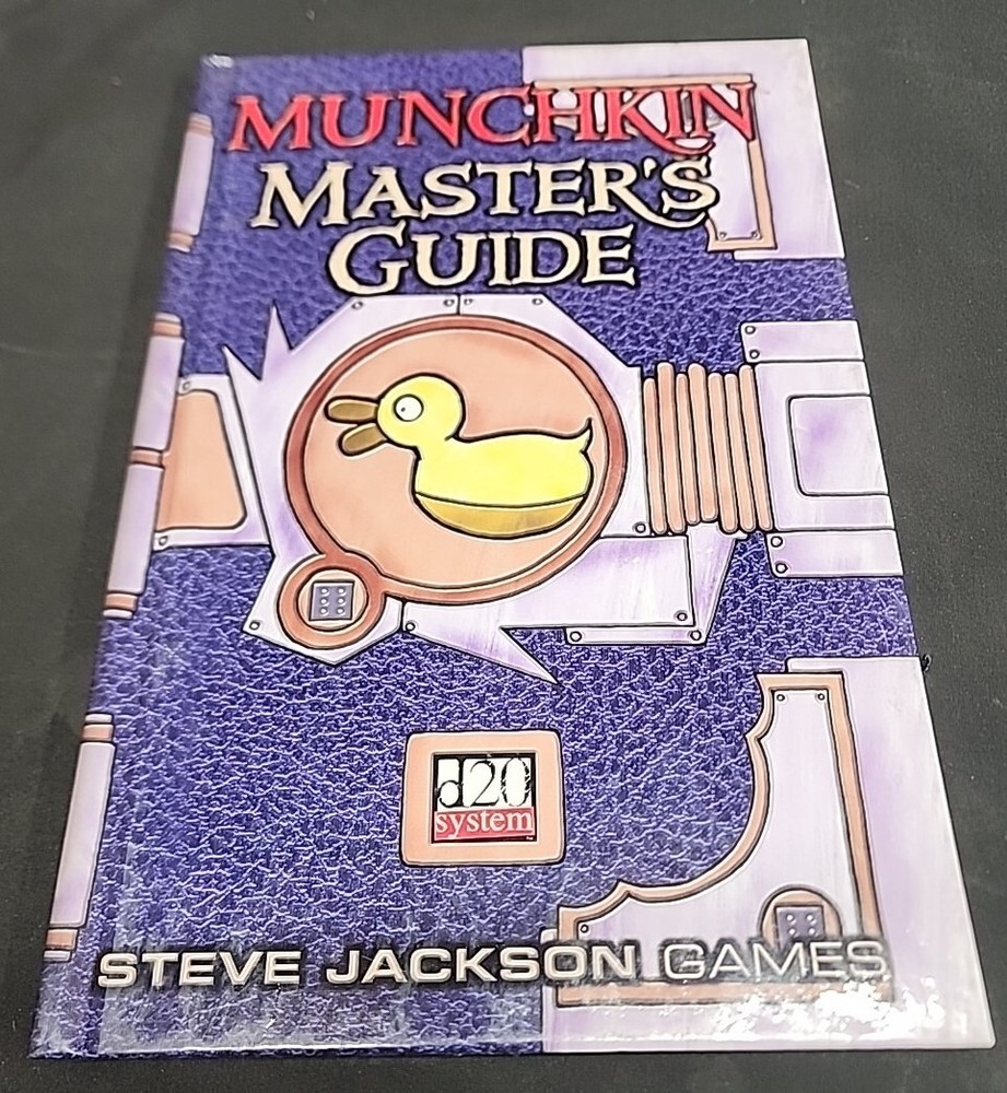 Munchkin Masters Guide (D20 System) 1st Edition 1st Printing -EE