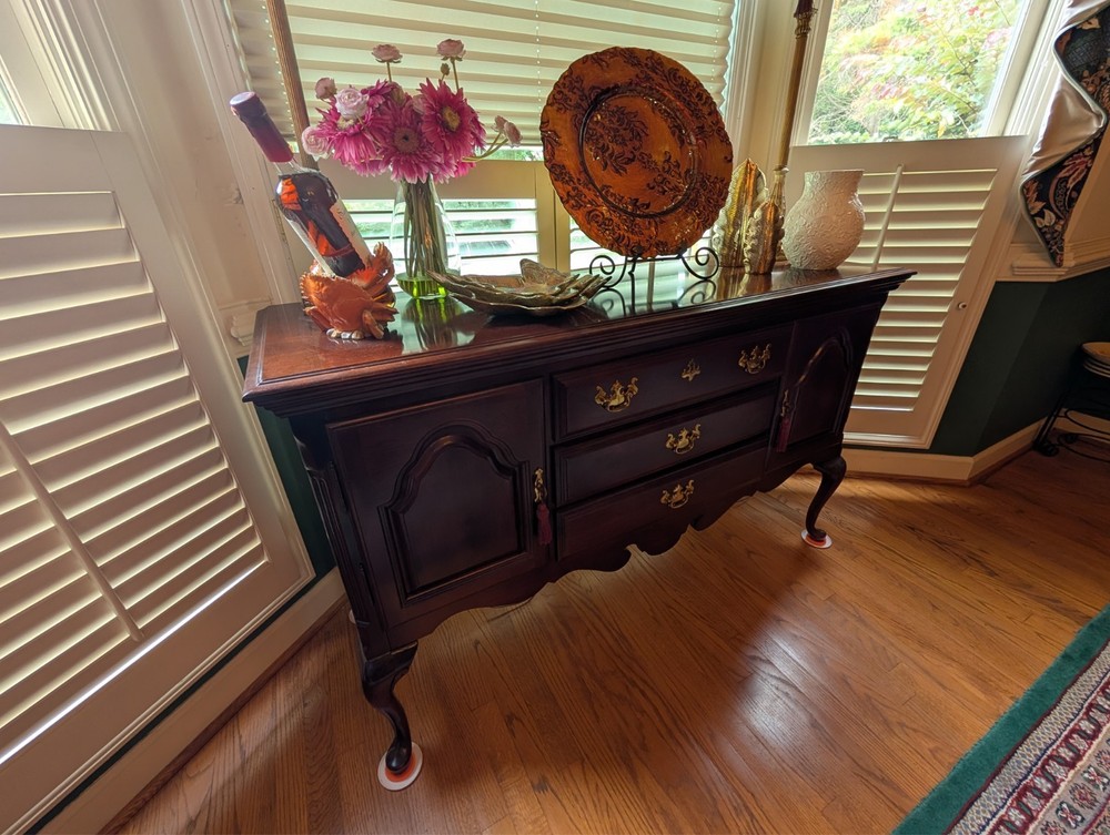 Antique Buffet Table