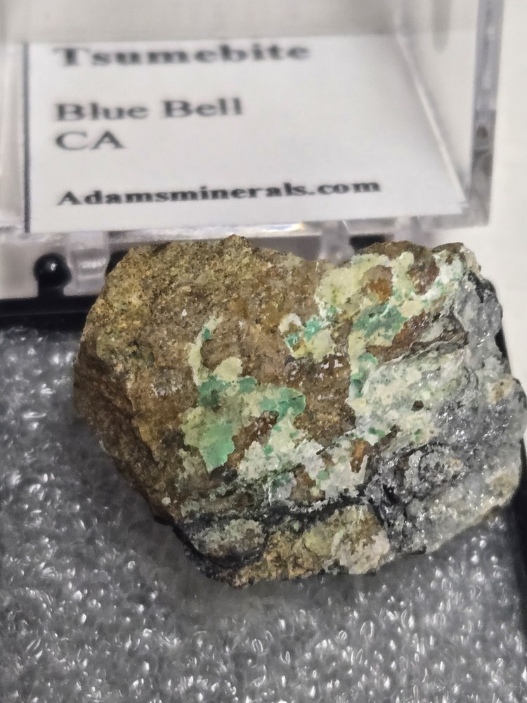Beautiful Tsumebite thumbnail specimen