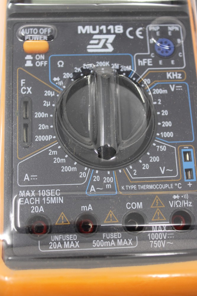 MU118 Digital Multimeter with Capacitance & Frequency! Ham Radio